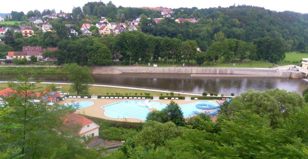 Koupaliště Hluboká nad Vltavou