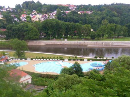 Koupaliště Hluboká nad Vltavou